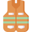 High visibility vest icon 64x64
