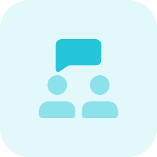 Chatting icône