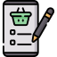 Shopping list icon 64x64