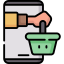 Online supermarket icon 64x64