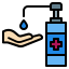 Antibacterial gel icon 64x64