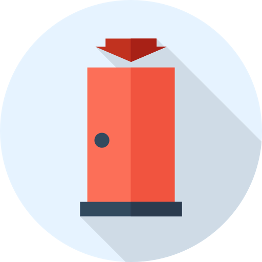 Fire exit icon