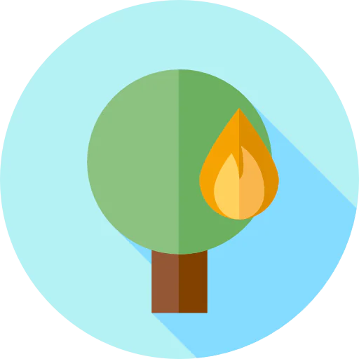 Burning tree Symbol