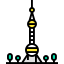 Oriental pearl tower іконка 64x64