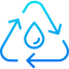 Water cycle icon 64x64