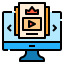 Online lesson icon 64x64