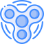 Fidget spinner icon 64x64