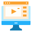 Online lesson icon 64x64