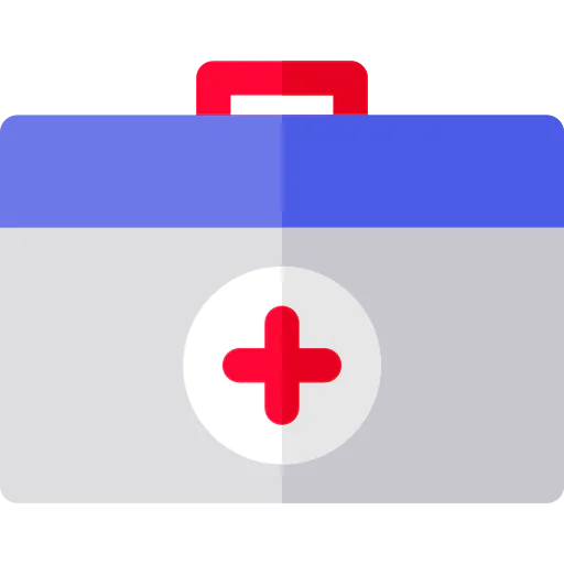 First aid kit icon