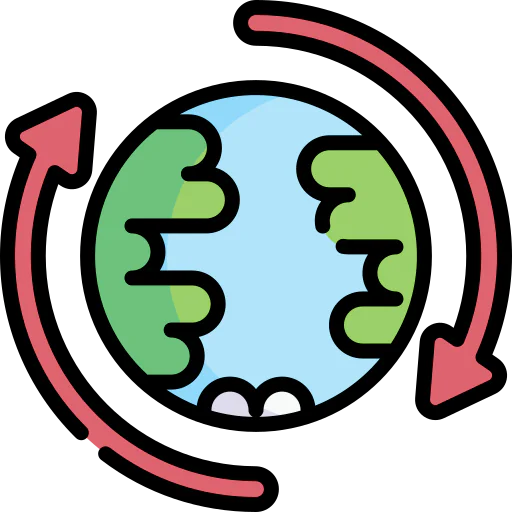 Earth rotation 图标