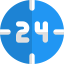 24 hours іконка 64x64