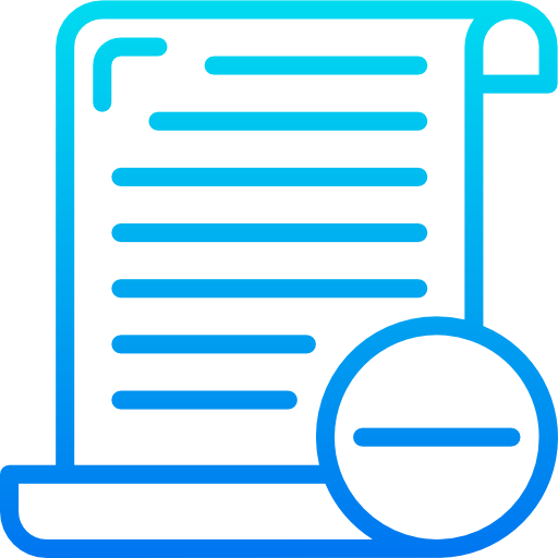 Delete icon