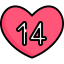 Valentines day icon 64x64
