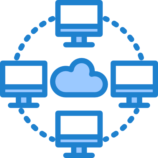 Cloud network 图标