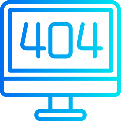404 ícone