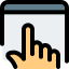 Click アイコン 64x64
