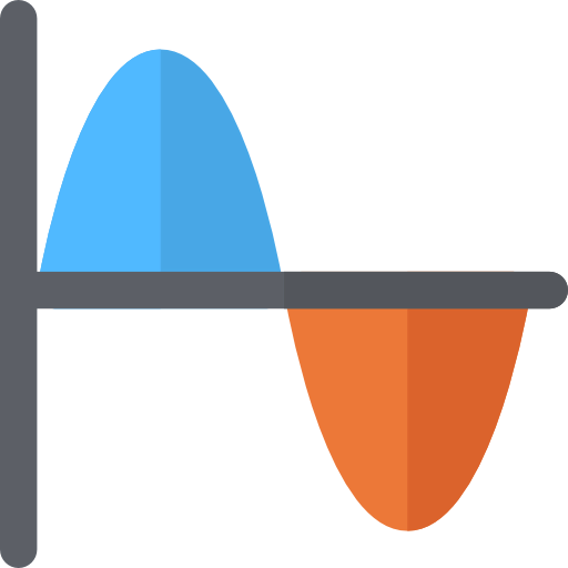 Line chart icon