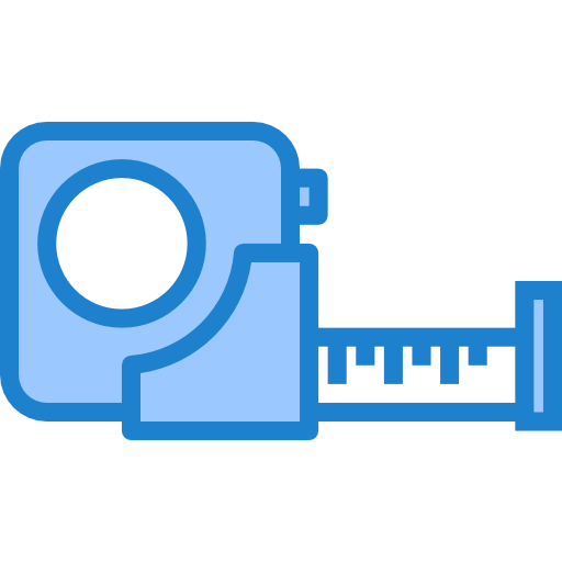 Measuring tape icon