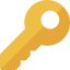 Door key icône 64x64