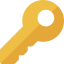 Door key icon 64x64