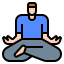 Медитация иконка 64x64