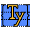 Typography icon 64x64