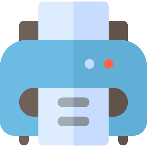 Paper printer icon