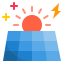 Solar energy icon 64x64