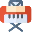 Electric keyboard icon 64x64