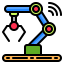 Robotic arm icon 64x64