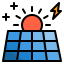 Solar energy icon 64x64