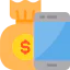 Money bag icon 64x64