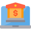 Online banking icon 64x64