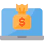 Online banking icon 64x64