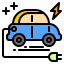 Electric car icon 64x64
