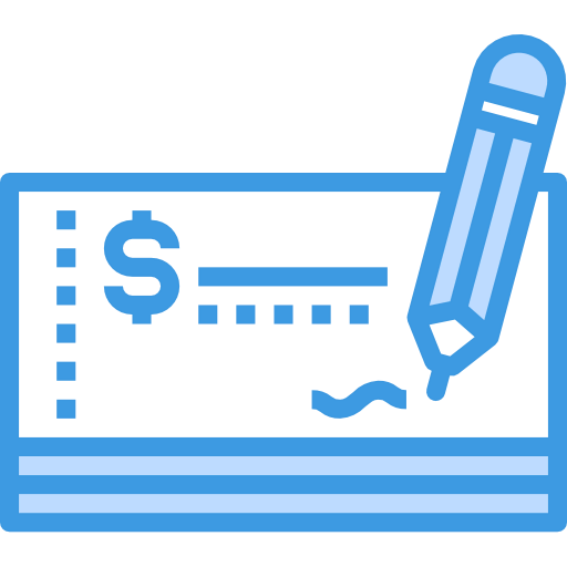 Cheque icon
