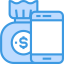 Money bag icon 64x64