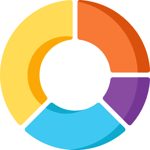 Pie chart Ikona