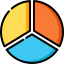 Pie chart icon 64x64