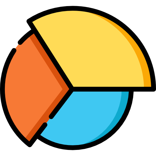 Pie chart icône