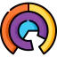 Pie chart icon 64x64