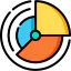Pie chart icon 64x64