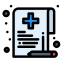 Medical record icon 64x64