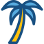 Palm tree icon 64x64