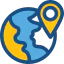 Planet earth icon 64x64