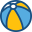 Beach ball icon 64x64