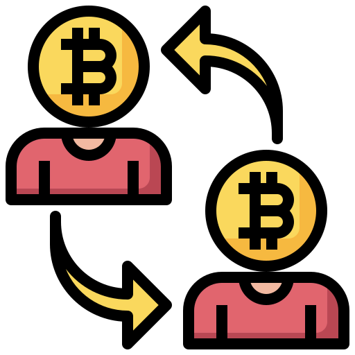 Peer to peer icon