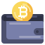 Bitcoin wallet icône 64x64