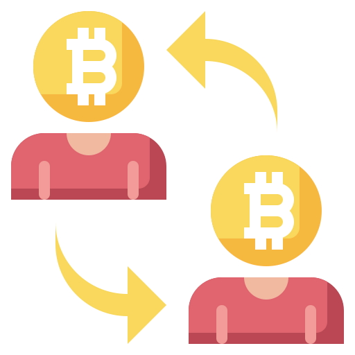 Peer to peer icon