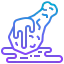 Fried chicken icon 64x64